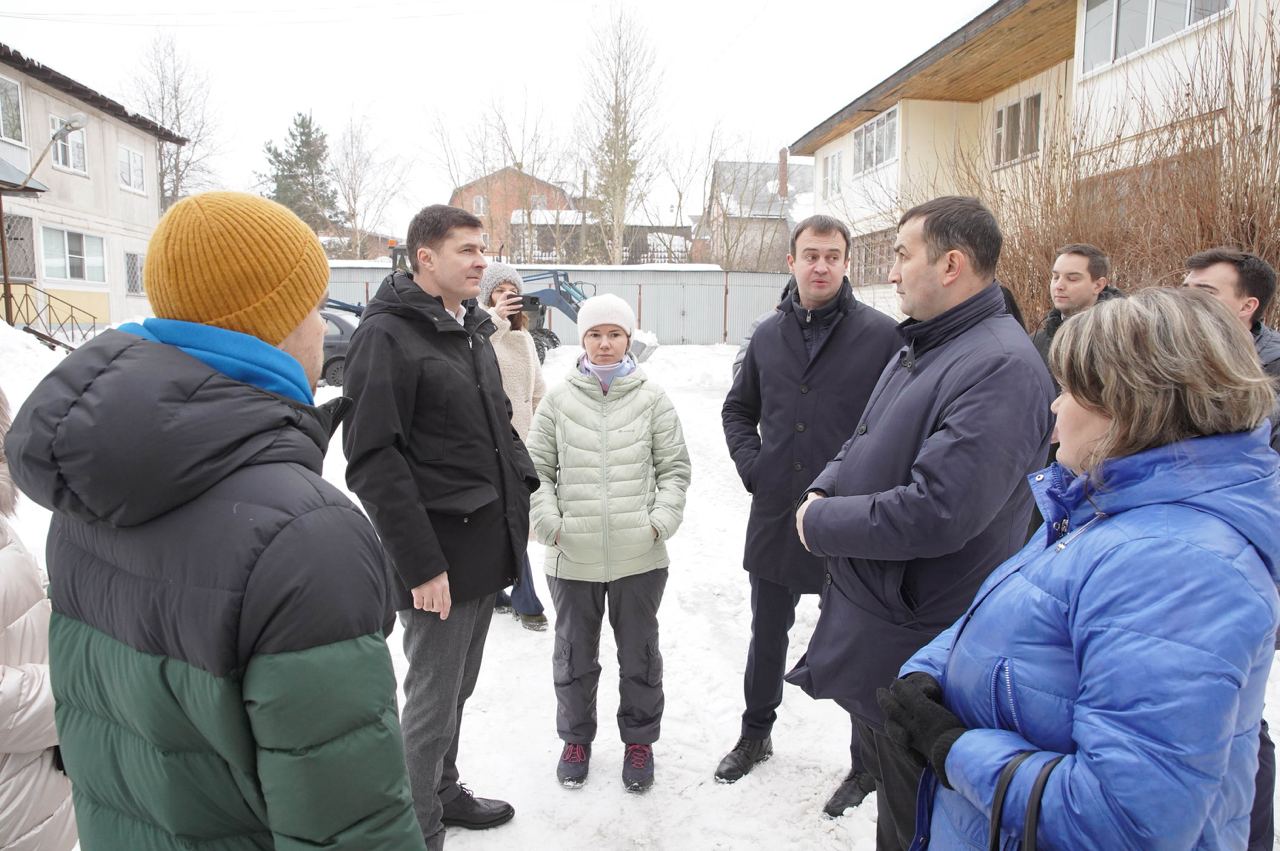 Владимир Волков встретился с жителями посёлка Красково | Администрация  городского округа Люберцы Московской области